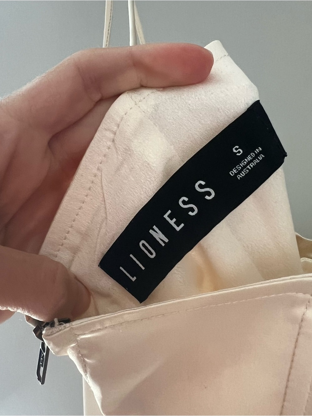 Lioness Cream Satin Cami Top - Picture 2 of 2